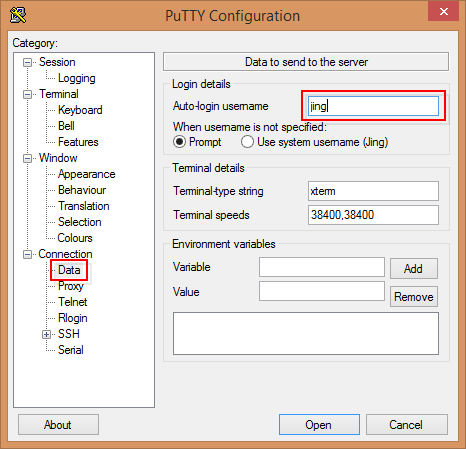 putty_loginname